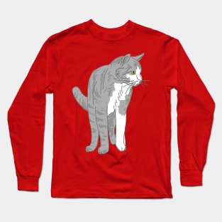 Tabby Cat Long Sleeve T-Shirt